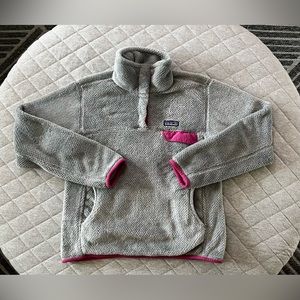 PATAGONIA Womens Small Snap Fleece Pullover